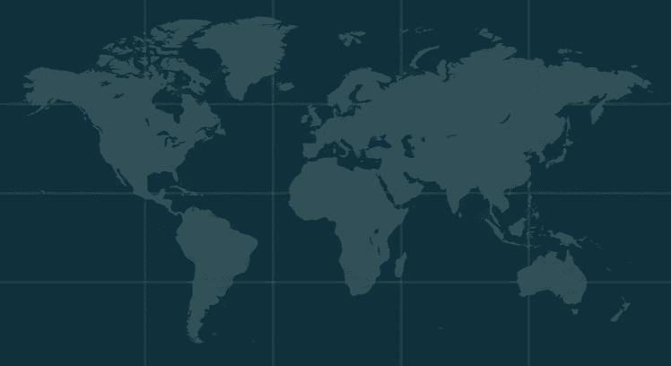 World export regions map